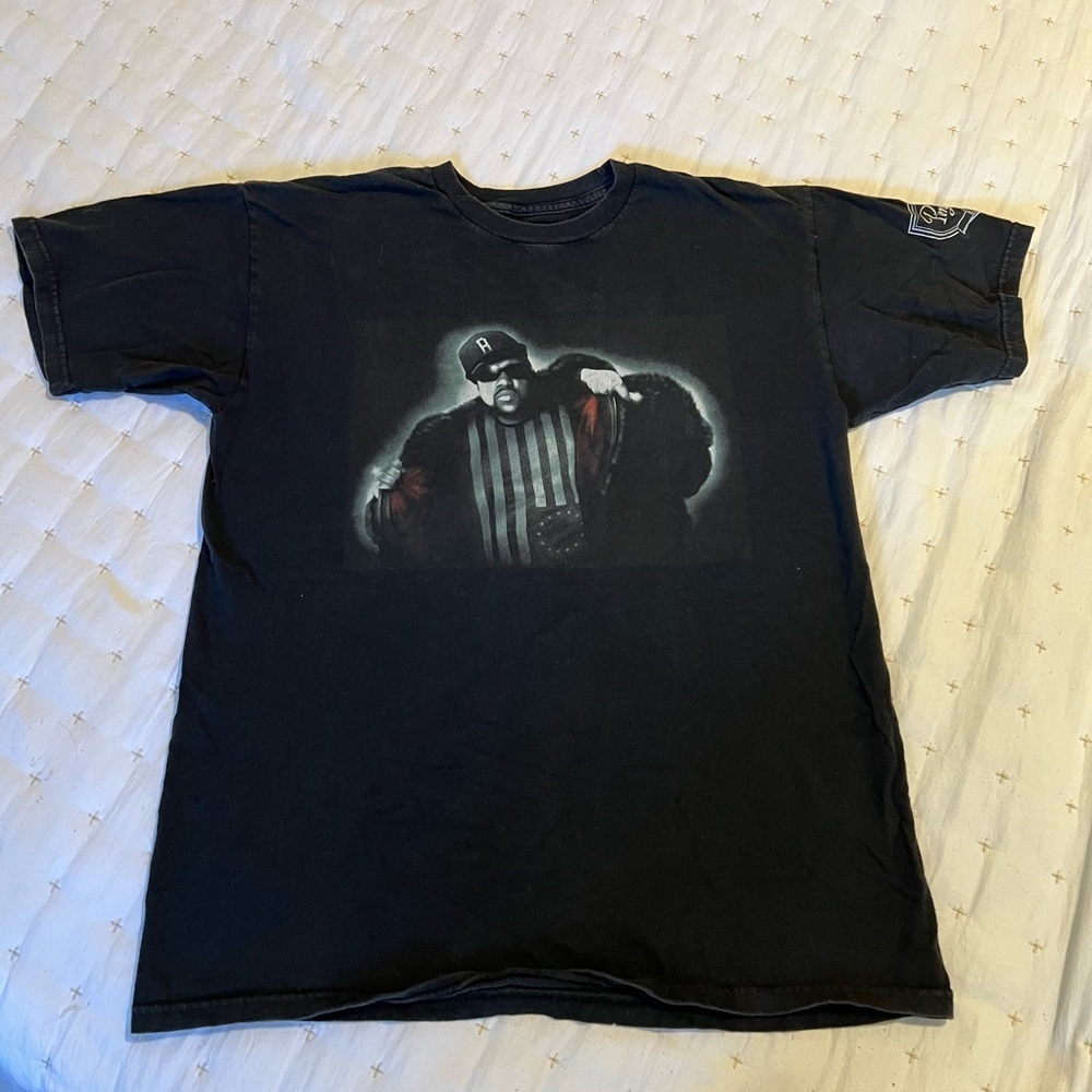 Black Scale Rest In Peace Pimp C Black T-Shirt